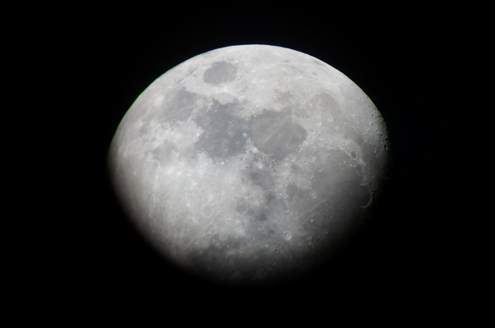天体観測　月