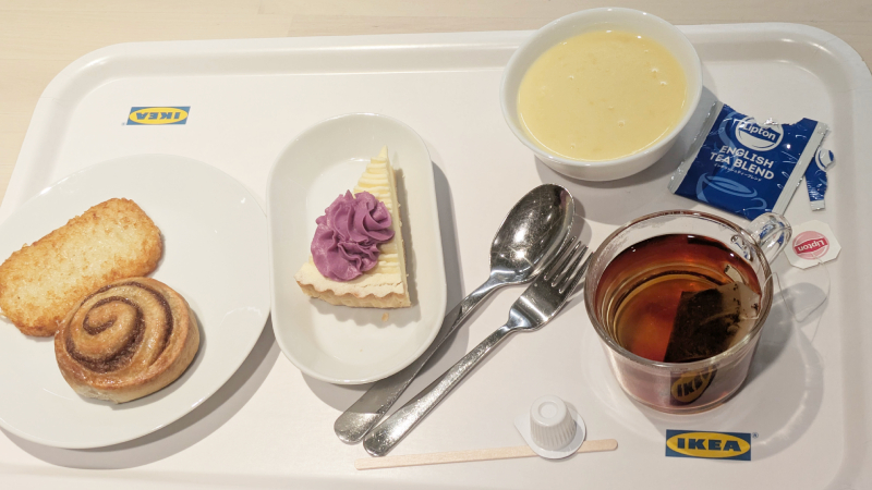 IKEA　モーニングAセット