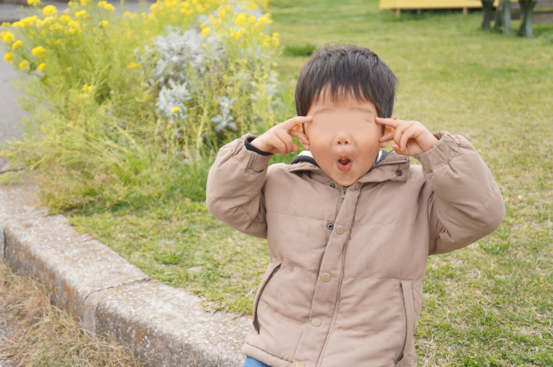 マザー牧場が楽しい3歳の息子