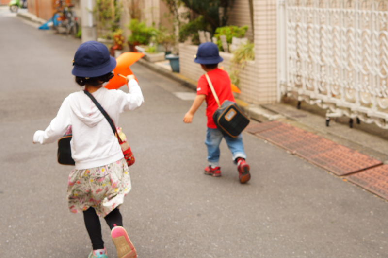 幼稚園の恒例行事　風車の日
