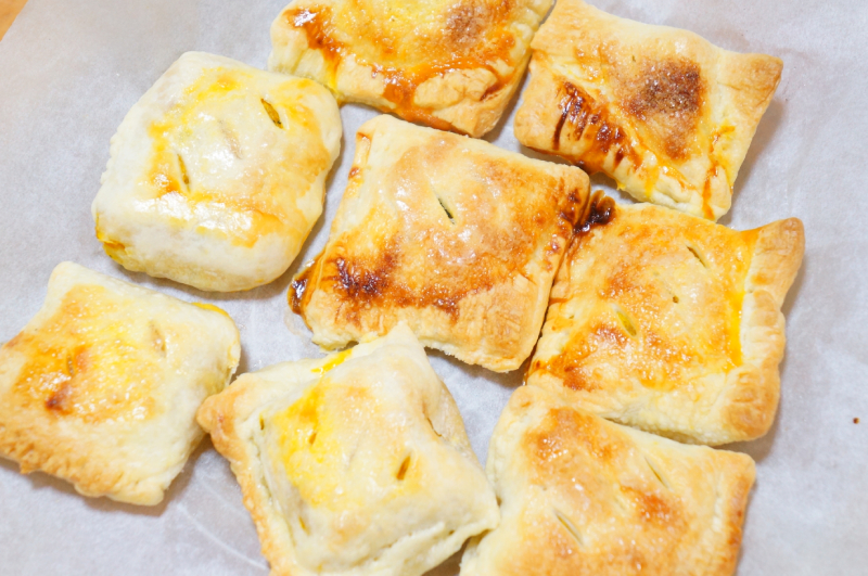 ハロウィンのデザート　パンプキンパイ