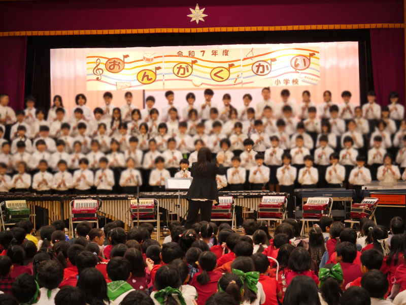 小学校音楽会からインフルエンザが大流行