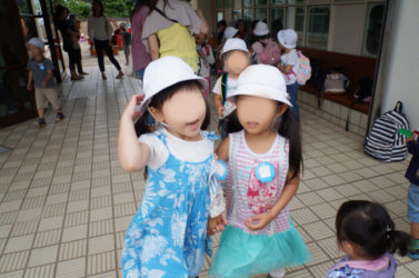 年長さん　徒歩遠足