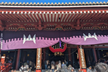 2026　初詣に浅草寺へ。そこまで混んでない時間は午前中です。