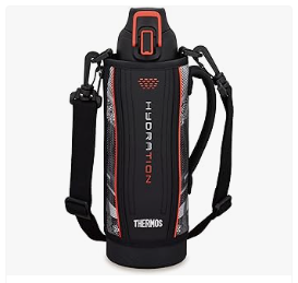 サーモス 水筒 真空断熱スポーツボトル ブラックカモフラージュ 1.0L 