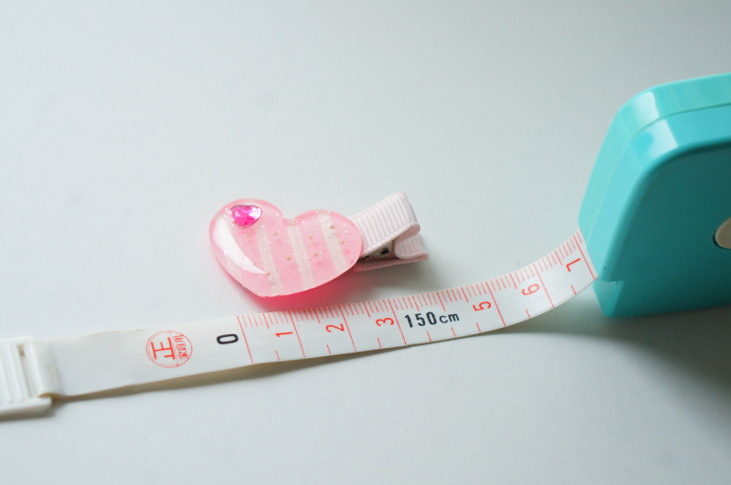 プラバン　ヘアクリップ