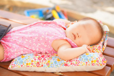 幼稚園からの公園