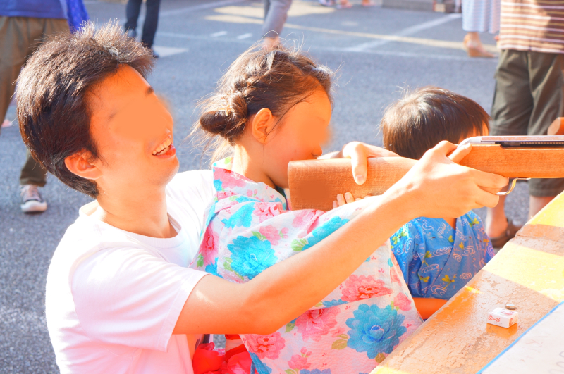 羽田神社例大祭 射的