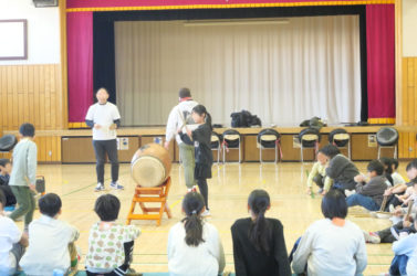 小5、和太鼓発表会