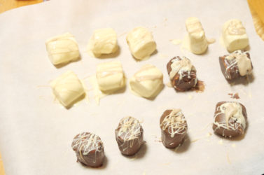 チョコマシュマロ作り