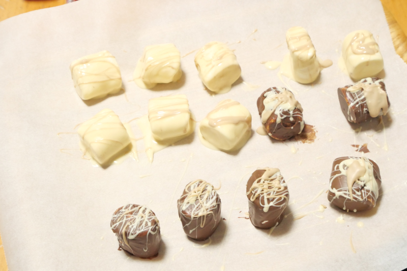 手作り　チョコマシュマロ