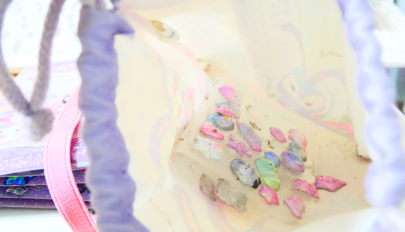 2026　ボンボンドロップシール　ブーム　小学生　シール帳はジップロックへ