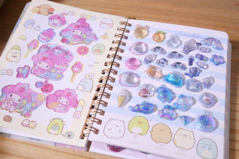 2026シールブーム、じーちゃんが孫へ沢山送ってくれる