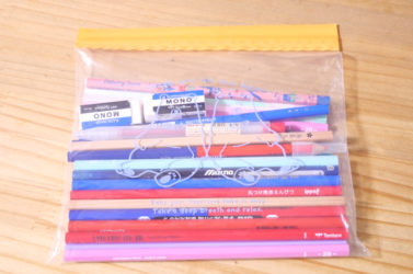 小学生までが使うえんぴつ。たくさんもらった！