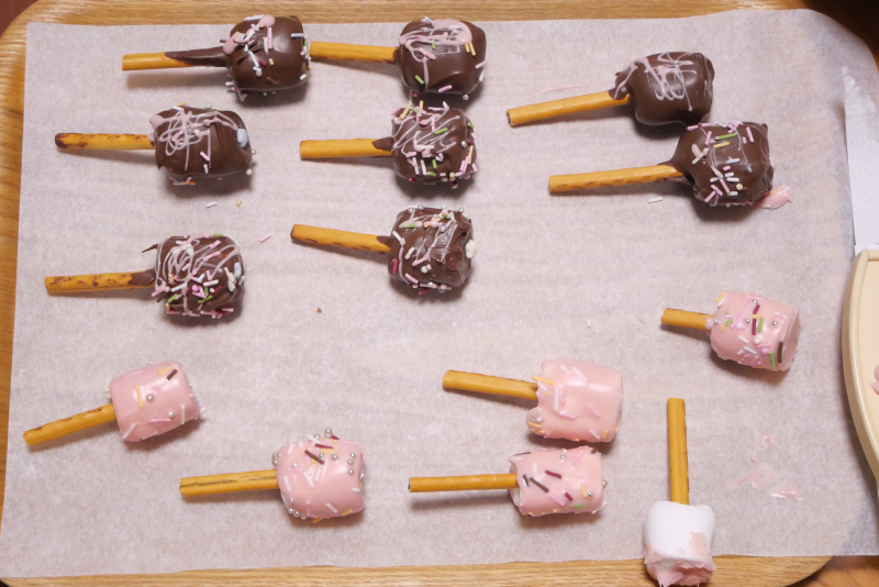 2026ハッピーバレンタイン　お菓子作りの会　チョコマシュマロ