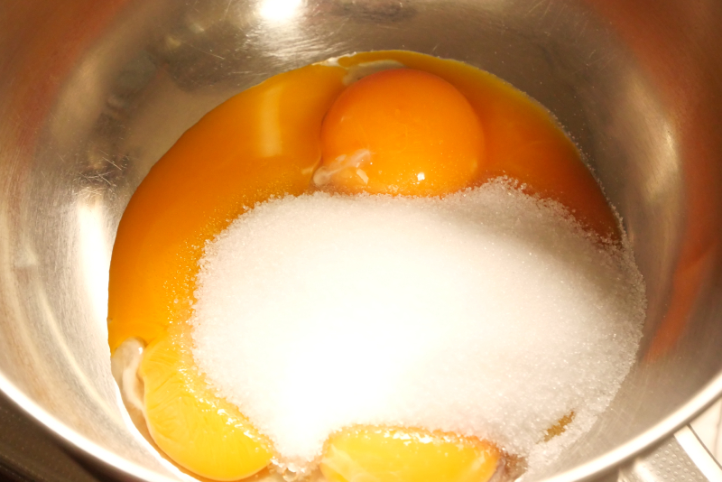 喜ばれるガトーショコラのレシピ 卵黄