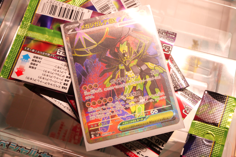 メガエルレイドex メガジガルデex 097/080 SR