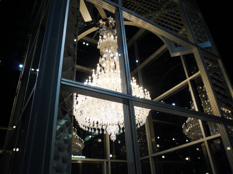 恵比寿ガーデンプレイス、バカラのシャンデリア　2006