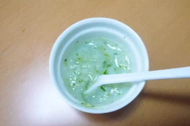 きゅうりとお粥の組み合わせは不味い