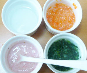 離乳食中期に挑戦