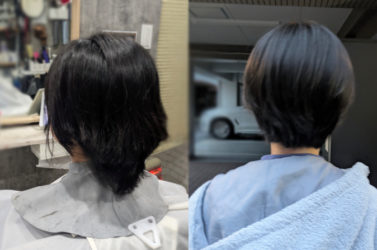小５、初めてのヘアドネーション「東京義髪整形」へ発送