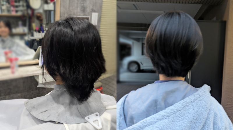 小5、初めてのヘアドネーション「東京義髪整形」へ発送