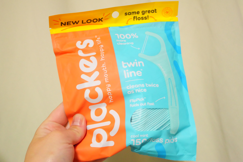 Plackers, Twin-line(ツインライン)、フロスピック、クールミント、150本