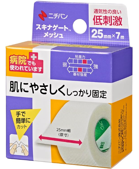 ニチバン 低刺激ばんそう膏 スキナゲートメッシュ